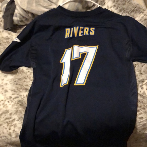 tim tebow (broncos), Ndamukong suh (lions), Philip rivers (chargers) NFL jerseys - Picture 6 of 6